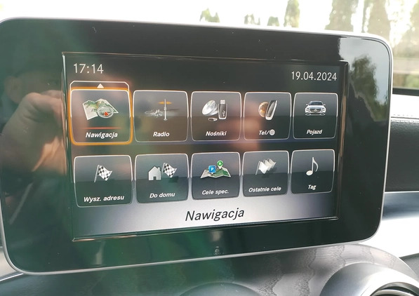 Mercedes-Benz Klasa C cena 112900 przebieg: 121000, rok produkcji 2018 z Myszków małe 781